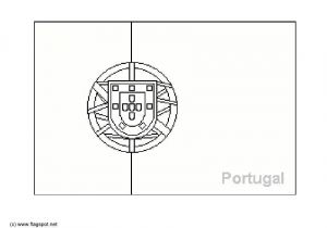 Coloriage Drapeau Du Portugal Coloriage204 Coloriage Drapeau Portugal