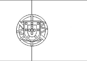 Coloriage Drapeau Du Portugal Dessins Et Coloriages Coloriage Moyen format à Imprimer