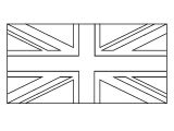 Coloriage Drapeau Royaume Uni Image Drapeau Anglais   Imprimer