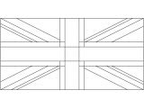 Coloriage Drapeau Royaume Uni Image Drapeau Anglais   Imprimer