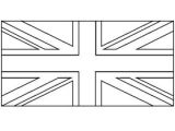 Coloriage Drapeau Royaume Uni Image Drapeau Anglais   Imprimer