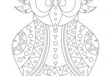 Coloriage Drole A Imprimer 44 Best Coloriages De Hiboux Pour Adulte Owl Adult Coloring Pages