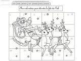 Coloriage Du Calendrier De L Avent épinglé Sur Noel