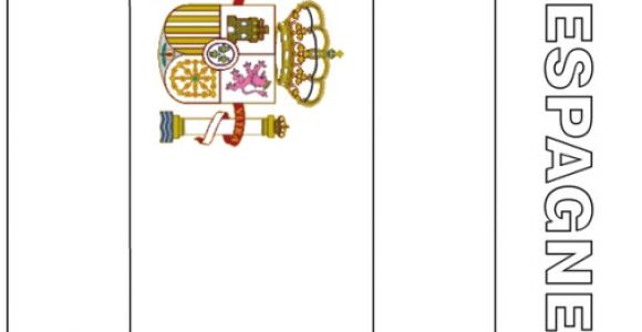Coloriage Du Drapeau Espagnol Coloriage204 Coloriage Drapeau Espagne
