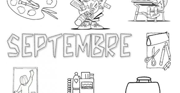 Coloriage Du Mois De Septembre Coloriage Du Mois De Septembre Septembre