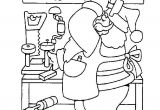 Coloriage Du Pere Noel Gratuit Coloriage Pere Noel Travail Dessin