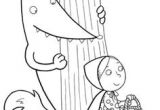 Coloriage Du Petit Chaperon Rouge A Imprimer Die 144 Besten Bilder Von Rotkäppchen & Wolf