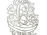 Coloriage Du Printemps A Imprimer Coloriage Panier De Fleurs A Imprimer Gratuit