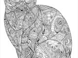 Coloriage Dur De Chat Coloriage Adulte A Imprimer Maison Design Apsip