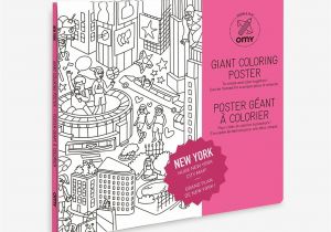 Coloriage Dure Rentrée Pour Achille New York Poster Coloriage