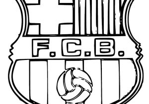 Coloriage Ecusson De Foot Coloriage écusson Fc Barcelone à Imprimer