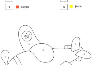 Coloriage Educatif 5 Ans Coloriage Codé Les Chiffres De 1 à 6 …