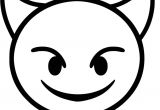 Coloriage Emoji à Imprimer Coloriage Emoji Diable à Imprimer Sur Coloriages Fo