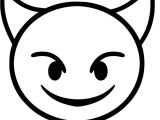 Coloriage Emoji à Imprimer Coloriage Emoji Diable à Imprimer Sur Coloriages Fo