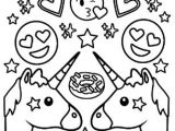 Coloriage Emoji iPhone A Imprimer Emoji Licorne Coloriage