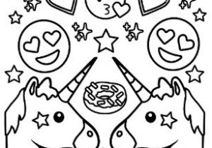 Coloriage Emoji iPhone A Imprimer Emoji Licorne Coloriage