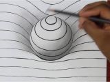 Coloriage En 3d Gratuit Ment Dessiner Une Sphère En 3d Illusion D Optique
