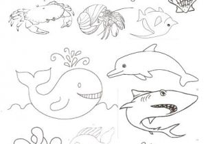 Coloriage En Ligne Animaux De La Mer Animaux De La Mer Coloriage A Imprimer