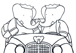 Coloriage En Ligne Babar Babar Roi Elephant 2 Coloriage Babar Coloriages Pour