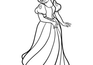 Coloriage En Ligne Blanche Neige Coloriage Blanche Neige Mignonne Dessin Gratuit à Imprimer