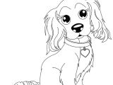 Coloriage En Ligne De Chien Dessin De Chiot Trop Mignon