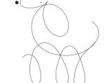 Coloriage En Ligne De Chien Deux Points Une Ligne