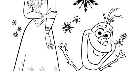 Coloriage En Ligne De La Reine Des Neiges Coloriages La Reine Des Neiges Anna Et Olaf Fr
