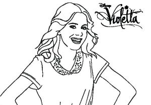 Coloriage En Ligne De Violetta 18 Dessins De Coloriage Violetta 2 A Imprimer Voir Le Dessin