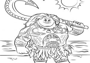 Coloriage En Ligne Gratuit De Vaiana Dessin  Imprimer Vaiana Free