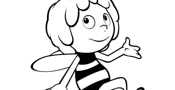 Coloriage En Ligne Gratuit Maya L Abeille Coloriage Maya L Abeille Coloriages Coloriage   Imprimer Gratuit