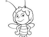 Coloriage En Ligne Gratuit Maya L Abeille Coloriages Willy   Colorier Fr Hellokids