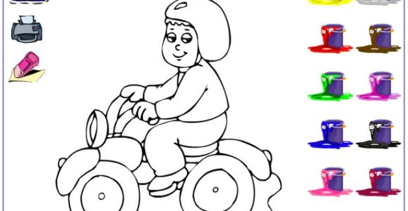 Coloriage En Ligne Gratuit Pour Enfant Coloriage204 Coloriage A Colorier En Ligne