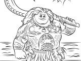 Coloriage En Ligne Gratuit Vaiana Coloriage Maui De Vaiana Moana Disney Dessin