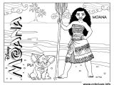 Coloriage En Ligne Gratuit Vaiana Coloriage Princesse Vaiana Moana Waialiki Et Pui Pig Dessin