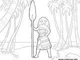 Coloriage En Ligne Gratuit Vaiana Coloriage Vaiana Moana Disney In the forest Dessin