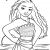 Coloriage En Ligne Gratuit Vaiana Moana Waialiki Coloring Page