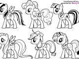 Coloriage En Ligne Little Pony Coloriage My Little Poney 6 Dessin À Imprimer
