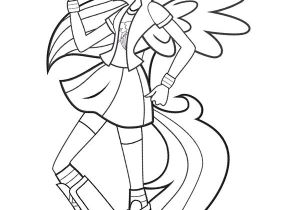 Coloriage En Ligne Little Pony Coloriage My Little Pony Equestria Girl A Imprimer