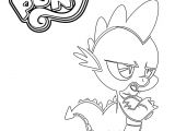 Coloriage En Ligne Little Pony Coloriage Spike My Little Pony Dessin