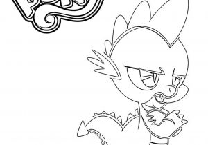 Coloriage En Ligne Little Pony Coloriage Spike My Little Pony Dessin