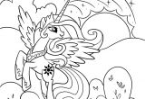 Coloriage En Ligne Little Pony Coloriages Princesse Celestia Fr Hellokids