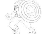 Coloriage En Ligne Marvel Coloriages Avengers Captain America Fr Hellokids