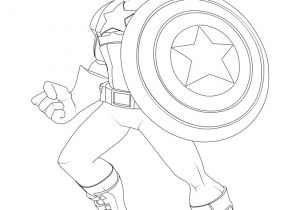 Coloriage En Ligne Marvel Coloriages Avengers Captain America Fr Hellokids