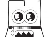 Coloriage En Ligne Monstre Mini Monstre Cheminée   Colorier