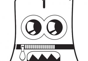 Coloriage En Ligne Monstre Mini Monstre Cheminée   Colorier