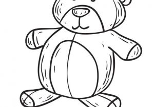 Coloriage En Ligne Nounours Ce Dessin D’un Nounours En Peluche Est à Colorier