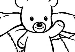 Coloriage En Ligne Nounours Coloriage Petit Ours En Peluche Pour Enfants