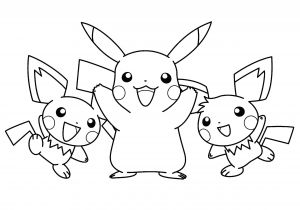 Coloriage En Ligne Pikachu 36 Dessins De Coloriage Pikachu à Imprimer