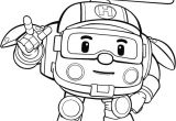 Coloriage En Ligne Robocar Poli Robocar Poli Drawing at Getdrawings