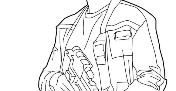 Coloriage En Ligne Star Wars 7 Coloriage De Star Wars 7 De Poe Un Coloriage Inédit Star